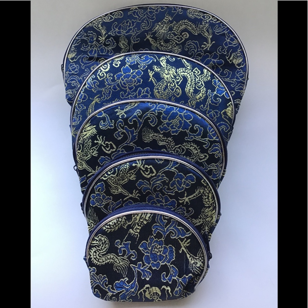 5 Asian Cosmetic Bags.